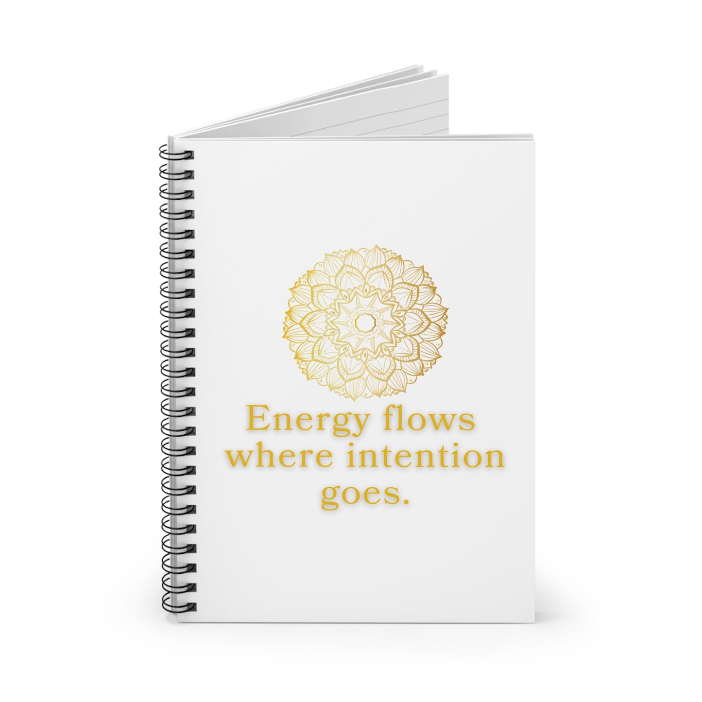 Energy Flow Journal - Spiral Notebook