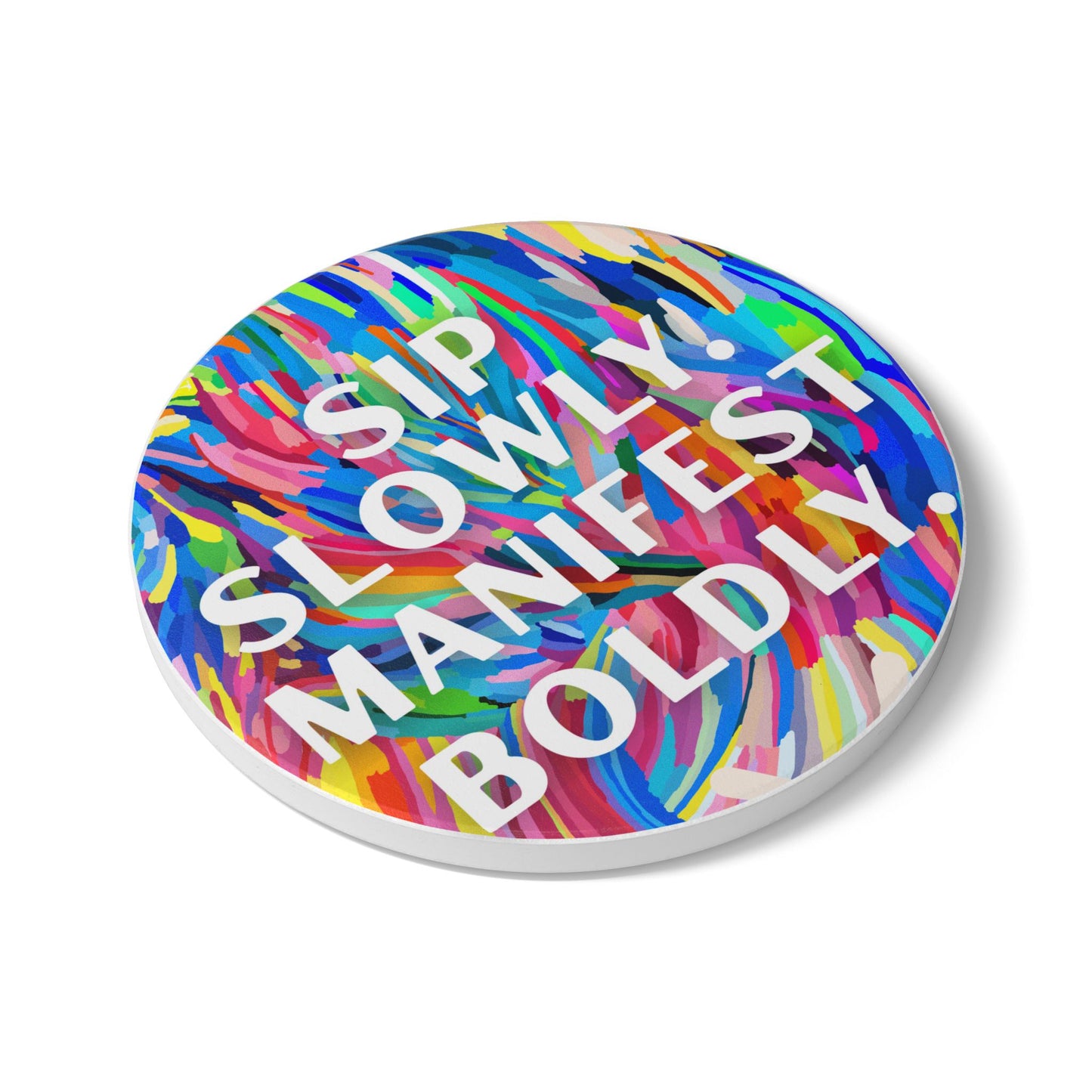 Ceramic Coaster - Manifest Your Life Coaster Set