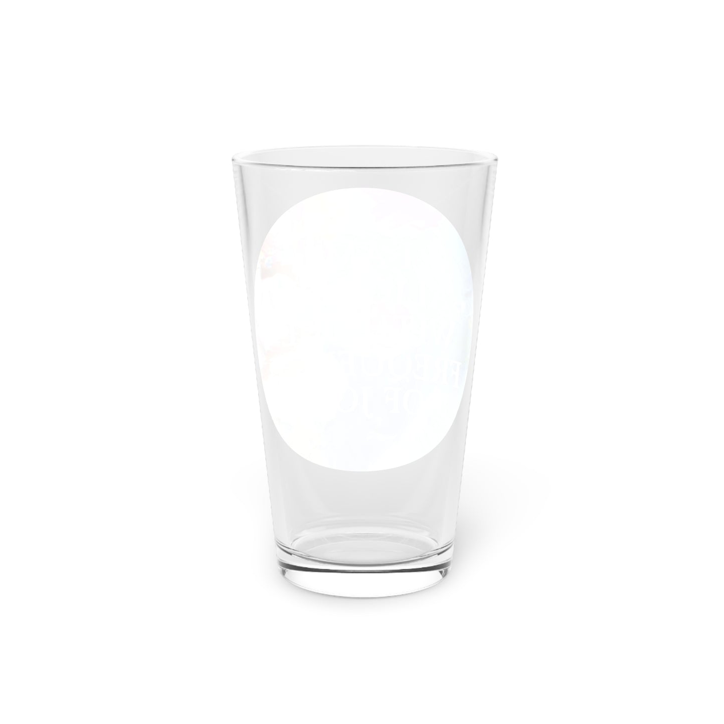 Pint Glass, 16oz Aligned Glass