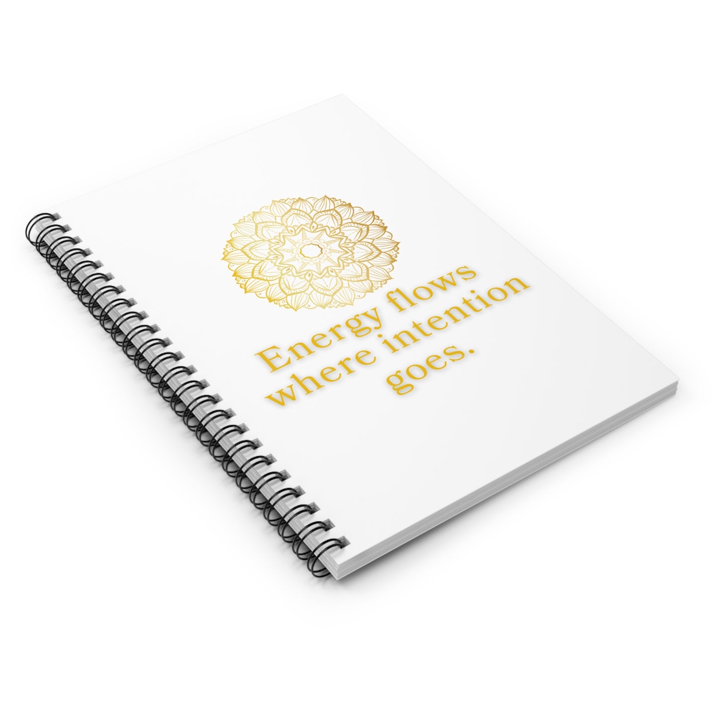 Energy Flow Journal - Spiral Notebook