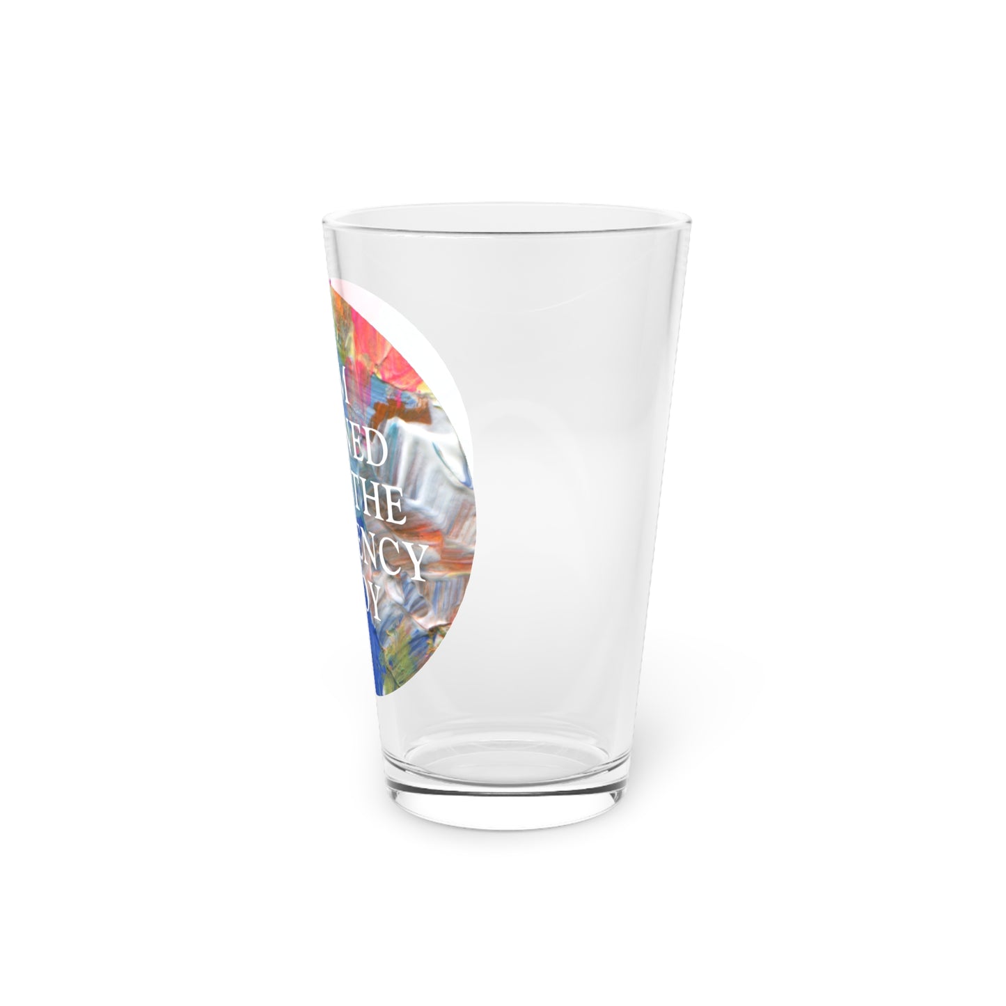 Pint Glass, 16oz Aligned Glass
