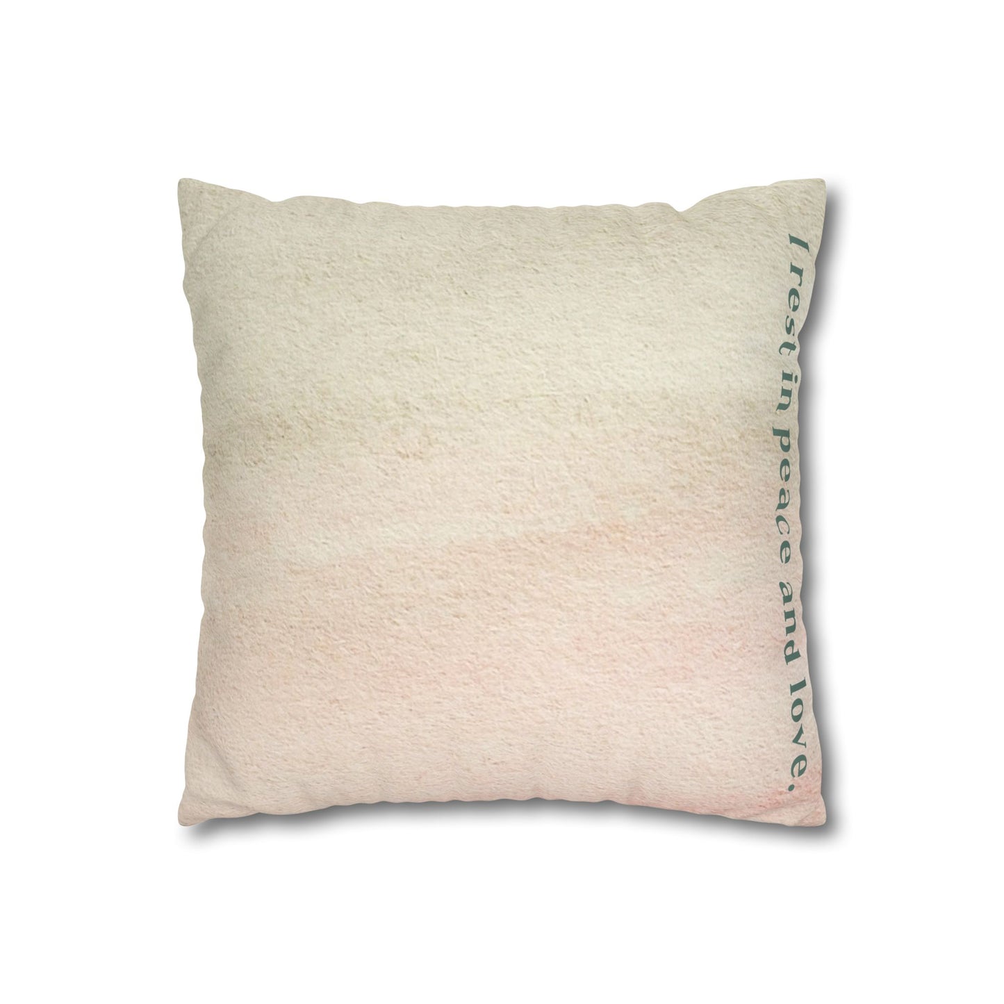 Dreamy Faux Suede Pillowcase | Soft Home Decor, Cozy Gifts, Inspirational Decor, Bohemian Style, Boho Chic Accent